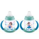 NUK Learner Cup, Ms. Rachel, 5 oz, 6+ Months, 2 Pack  Soft Spout, Easy-Grip Handles, BPA Free, Spill Proof Transition Sippy Cup