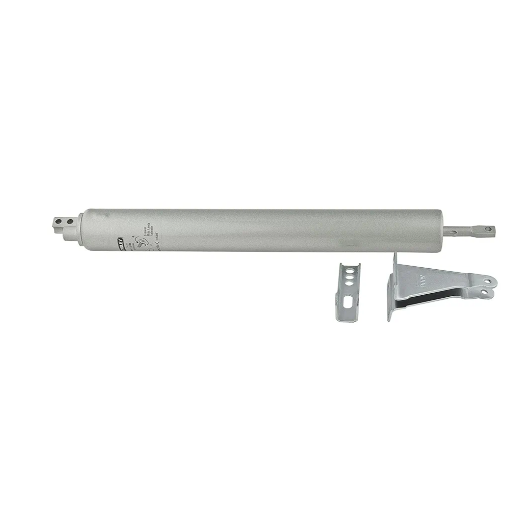 Stanley Hardware S748-300 CD1708 Air-Controlled Door Closer in Clear Coated Aluminum
