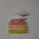 Disposable Snow Cone Cups, WXJ13 100 Piece 6 Ounce Shaved Ice Cups with 100 Piece Spoon Straws for Home Company Party