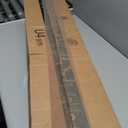 Adjustable 72-144 Inch Luxury Gold Curtain Rods for Windows, 1 Inch Diameter Heavy Duty Curtain Rods,Extra Long Window Treatment Rods, Decorative Drapery Rods with Ball Finials for Living-room