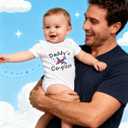 Loveternal Neutral Baby Girls Boys Cotton Romper Cute Saying Newborn Clothes 0-12 Months (White)