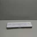 Wireless Keyboard and Mouse Combo - Full Size Slim Thin Wireless Keyboard Mouse with Numeric Keypad 2.4G Stable Connection Adjustable DPI (White & Silver)