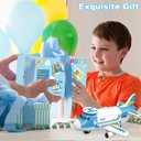 Airplane Toy, Airplane Toys for 3 Years Old, Airplane for Toddlers, Toys for 3+ Year Old Boys, Toy Airplane for Boys Age 4-7, 3+ 4 5, Aeroplane Toy, Plane Toy for Birthday, Christmas Gift