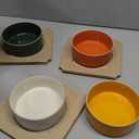 Odense Cereal & Soup Bowls (Set of 4) - Ceramic Bowls for Kitchen- For Cereal, Soup, Salad, Porridge - Modern & Minimal, Wide Round & Stackable - Microwave & Dishwasher Safe (Multi Color) (Multicolor)