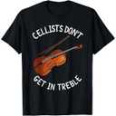 Best Cello Art For Men Women Music Lover Musician Cellist T-Shirt, Small