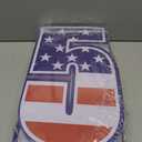 5 Pack Patriotic Pool Floating Letters, 250th Anniversary Foam Float Board, 19.7 x 11.8"