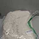 Collive Kitchen Runner Rug 2' x 4.3' ft, Washable Bathroom Rugs Non Slip Hand Woven Reversible Rug for Entryway, Modern Farmhouse Bedroom Carpet for Hallway Front Door Decor, White/Beige