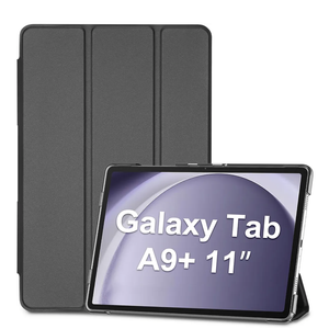 ProCase Smart Case for Galaxy Tab A9 Plus/A9+ 5g 11 Inch 2023 SM-X210 SM-X215 SM-X216 SM-X218, Slim Stand Hard Back Shell Protective Cover Folio Case for Galaxy Tab A9 Plus 2023 -Black
