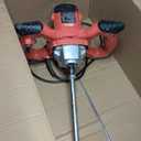 IMAYCC Cement Mixer, 2100W Electric Concrete Mixer with 6 Speed, 110V Handheld Mud Mixer for Motar, Paint, Grout, Plaster, Thinset, Fodder Stirring Tool