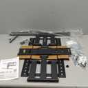 monTEK Ultra Slim TV Wall Mount for 43-90 Inch TVs | 1.1" Thin Low Profile Full Motion Bracket | Dual Swivel Articulating Arms with Tilt | Max VESA 600x400mm | Holds 132lbs | Fits 16"/18" Studs