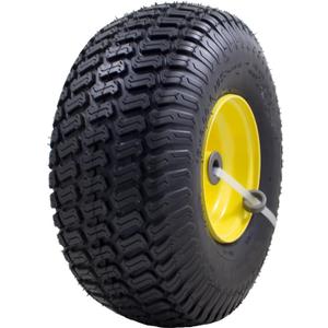 MARASTAR 21426 15x6.00-6 Tire and Wheel Assembly, Replacement Riding Lawn Mower Front Tire Compatible with 100 and 300 Series John Deere Riding Mowers