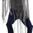 Haunted Hill Farm 7-Ft. Tall Towering Werewolf, Motion-Activated Animatronic for Indoor or Covered Outdoor Creepy Decorations, Plug-in Scary Halloween Prop