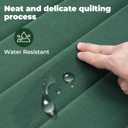 BALANCE Dog Crate Pad, Dog Foam Crate Mat Kennel Pad, Washable Water-Resistant Pet Bed Flat Dogs Cage Mat for Small Dogs (24.0"L x 18.0"W x 0.8"Th, Green)