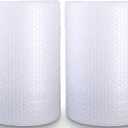 Yens Nylon Bubble Cushioning Rolls 72 ft 12 Inch width Packing Materials 3/16" AIR Bubble Perforated every 12" Wrap 20 Bonus Fragile Stickers
