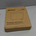 Comnova Grill Cover for Weber Q Grill on Cart - 7112 BBQ Cover for Weber Q3000/Q300/Q2000/Q200 with Portable Stand, 600D Heavy Duty & Waterproof BBQ Cover for Weber Q3200, 3000, 320, 300 and More