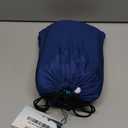 Beach Blanket Sandproof, Extra Large Beach Mat, Sand Free Mat Quick Drying, Lightweight, Soft & Durable Mat for Beach, Yard (Dark Blue & Blue, 10 x 10 FT (19 Person))