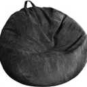 Stuffed Animal Storage Bean Bag Chair No Filler) Washable Ultra Soft Corduroy Bean Bag Cover for Organizing Plush Toys or Textile, Sack Bean Bag for Adults, Teens