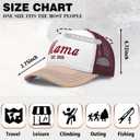 Embroidered Mama EST.2025 Hat for Women (One Size)