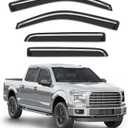 Out-Channel Window Visors Rain Guards for Ford F150 SuperCrew 2009-2014