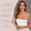 Lolaura Nipple Covers for Women, Reusable Silicone Pasties, Invisible Breast Petals, for Strapless Dresses, with Travel Box (Beige, S)