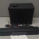 Sound bar with subwoofer, 200W 2.1 ch soundbar w/Dolby Atmos Surround Sound System, 3D Bass Adjustable Home Theater Bluetooth TV Speaker for Smart TV/Projector/PC