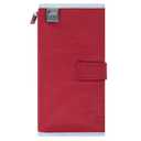 Lewis N. Clark Travel Pill Organizer, for Vitamins, Medication, Prescriptions, Or Medicine Storage, 16 Slot Pouch, Red