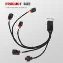 HAR001R Right Fuel Injector Rail Harness Fit for Suburban Tahoe Silverado 1500 Sierra 2500 3500 Yukon Escalade 2014-2023