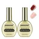 JODSONE 16.5ml 2Pcs Gel Nail Polish Remover No Need Soaking or Wrapping for U V Gel Nail Polish Remover for Nails Removal off at Home Easy and Quick to Remove