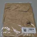 JMIERR Mens Shorts Linen Cotton 7" Casual Elastic Waist Drawstring Lightweight Summer Beach Shorts with Pockets (Beige)