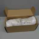 Zakkart SnugCloud Cat Window Perch with 4-Sided Bolster - Large Cat Hammock for Window Sill - Solid Hardwood & Metal Frame - Window Seat for Pets (Natural Color Wood w/White Bed, Large) (Large (25"x15"))