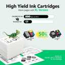COLORETTO 61XL Black Ink Cartridge for HP 61 Black Ink Cartridge for HP61 | Envy 4500 5530 4501 4502 5535 Officejet 4630 4635 Deskjet 1000 1010 1050 1510 2510 2540 Printer for HP61 Replacement