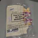 Weewooday 2 Pcs Easter Tote Bags for Kids Easter Canvas Gift Bags Bunny Ears Basket for Boys Girls (Purple, Yellow)