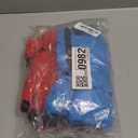 Cooraby 2 Pairs Kids Snow Ski Gloves Winter Waterproof Warm Gloves for Boys Girls Cold Weather Outdoor (9-12 Years, Blue, Red)