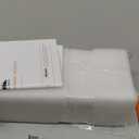 Cordless Blackout Roller Shades, Pull Down Free-Stop Window Roller Shades, Thermal Insulated Fabric, UV Protection, Blinds for Bedroom and Office (White, 29" W x 72" H)