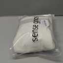 sense gnosis White Hand Towel Set of 2 Textured Terry Clusters with Woven Border Decorative 100% Cotton Super Soft Highly Absorbent Hand Towel for Bathroom 13 X 29 Inch