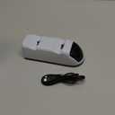 PS5 Controller Charging Station, PlayStation 5 Dualsense Charger Dock with Dual Stand, Upgrade PS5 Charger Accessory with Fast Charge Cable, PlayStation 5 Station, White