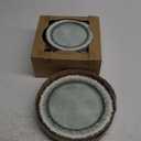 AELS Melamine Dinnerware Set of 12 Pcs Dinner Dishes Set for Indoor and Outdoor Use, Dishwasher Safe, Lightweight Unbreakable, BPA Free, Sage Green