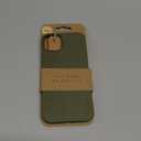 Eplanita Eco Mobile Phone Case Compatible for iPhone 14 Plus, Plant Fiber, Drop Protection Cover, Durable and Sustainable (Khaki, for iPhone 14 Plus)