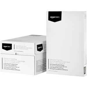 Amazon Basics Multipurpose Copy Printer Paper, 20 lb, 11 x 17 Inches, 5 Reams (2,500 Sheets), 92 Bright White