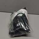 Panadila Womens Yoga Set 2 Piece Outfits Striped Workout Set Gym Matching Sports Bra and High Waist Leggings Activewear (Large, Black)