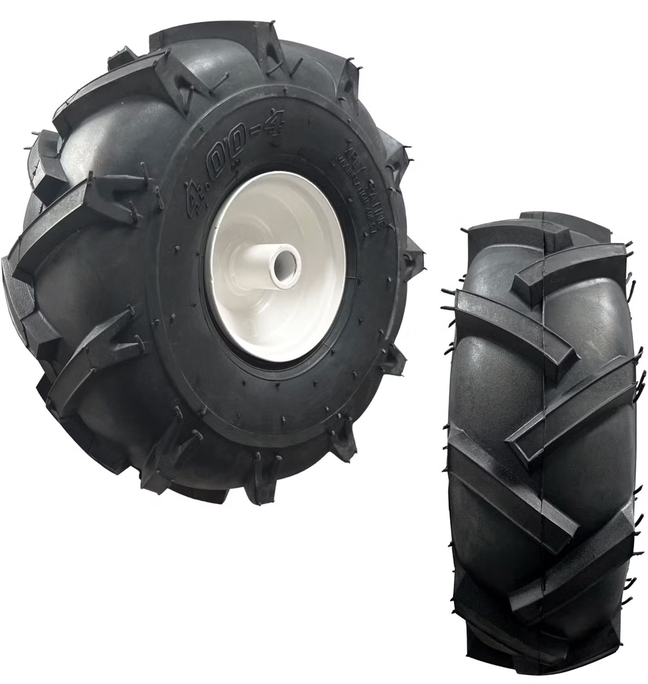 11*4.00-4 Tractor Tread Tire Rim with 3/4 Inch