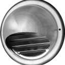 FRESH SPEED 4-Inch Round Stainless Steel Dryer Vent Covers Ventilation Grill Hood for Home