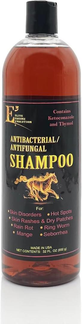 E3 Elite Equine Evolution ABAF Shampoo for Dogs and Horses 32 fl oz