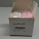 Wenqik 4 Pcs Valentines Day Table Decorations Pink Valentine Mini Wooden Birdhouse Sign Love Heart Decor with Bow for Wedding Engagement Party Tabletop Shelf Decor