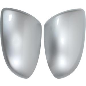 ApplianPar 2Pcs Silver Driver and Passenger Side Mirror Cover Cap for 3 2009 2010 2011 2012 2013