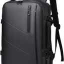 Saddhu Travel Backpack for Women Flight Approved Expandable Carry on Laptop Daypack for Overnight Weekender (Black)