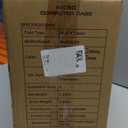 Micro-ATX Gaming PC Case with 270 View Tempered Glass, Pre-Installed 2 PWM ARGB Fans & Magnetic Filter, Supports 420mm GPU and 360mm AIO Cooler, Standard ATX PSU