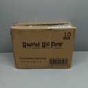 Haunted Hill Farm Life-Size Poseable Scary Scarecrow with Touch Activated Lights and Sound, Battery-Operated Indoor or Covered Outdoor Halloween Decoration