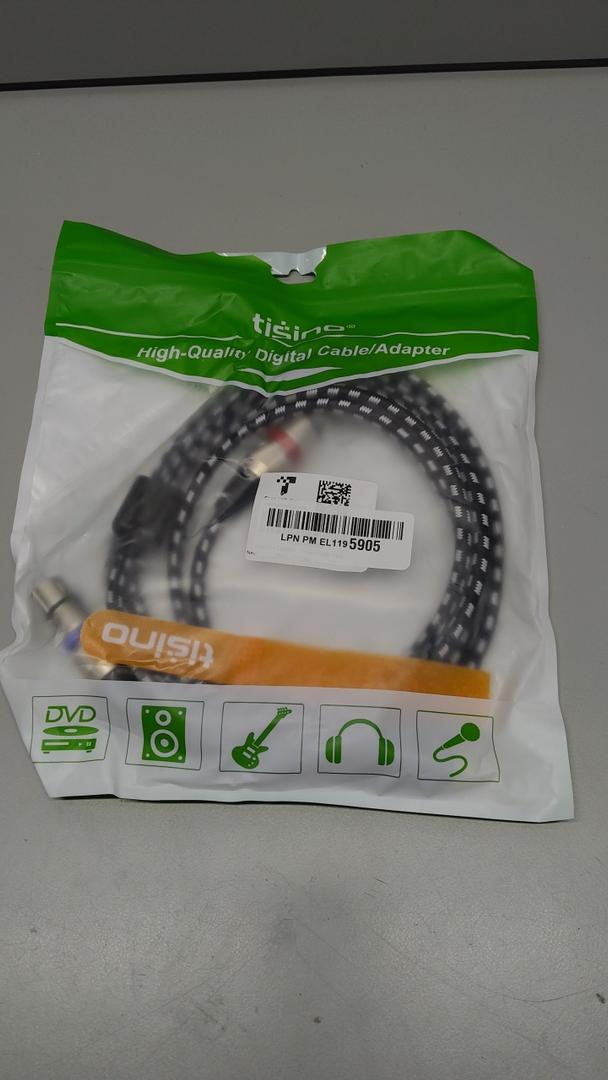 Tisino 1/4 Extension Cable 20 ft, Headphone Extension Cable Quarter inch TRS Male to Female Stereo Guitar Extension Cable Cord