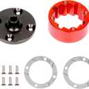 Aluminum Differential Case Cup&Heavy-Duty Hardened Steel Bottom for Arrma